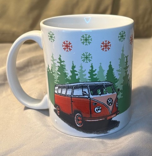 Christmas van coffee - christmas, mug