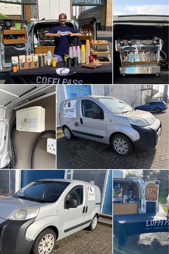 Mobile coffee van citroen - mobile, –