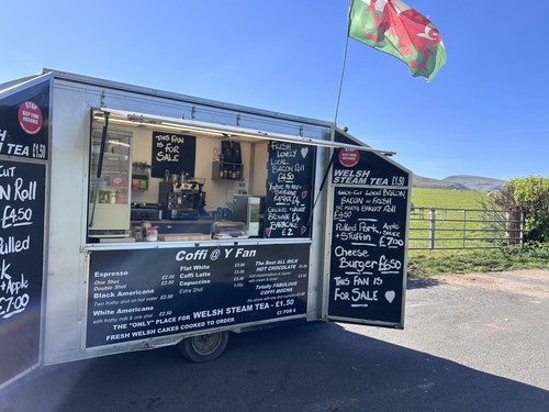 Coffee street foods van - coffee,