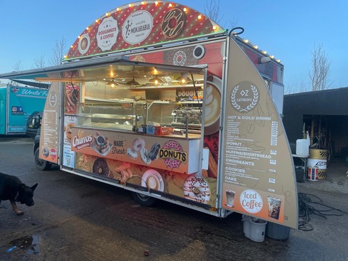 Coffee trailer mobile food - coffee, trailer,