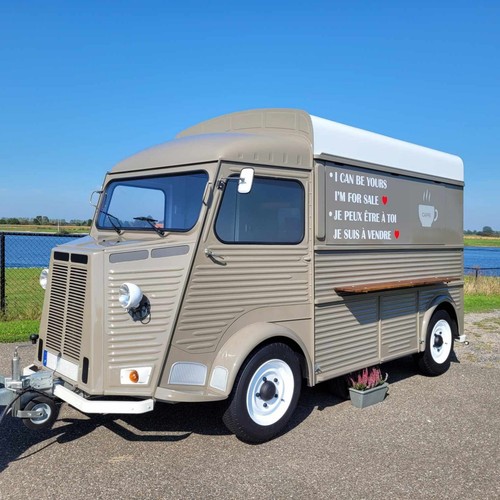 Vintage van style - vintage, catering