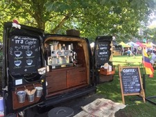 mobile coffee van for sale