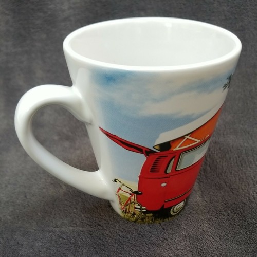 Camper van mug bicycle - mug, tea