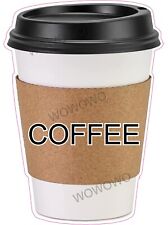 Ice cream van sticker Coffee