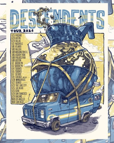 Descendents tour 2026 poster - tour,